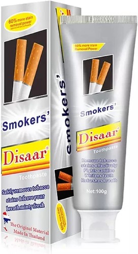 Smokers whitening toothpaste - whitening,