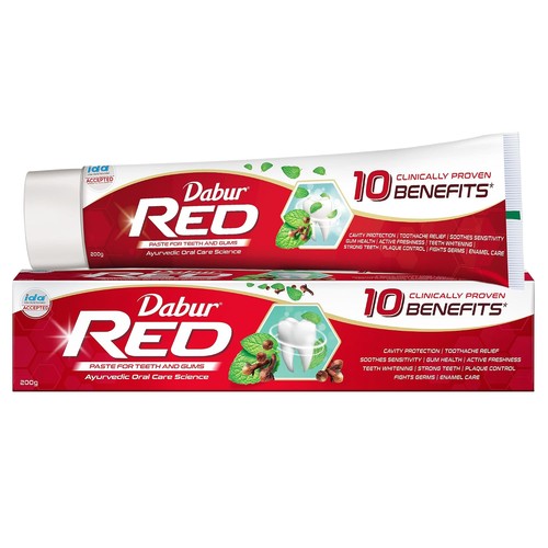 Dabur red toothpaste for - red,