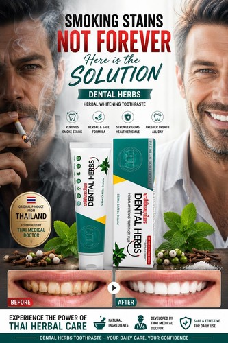 Smokers toothpaste herbal - toothpaste,